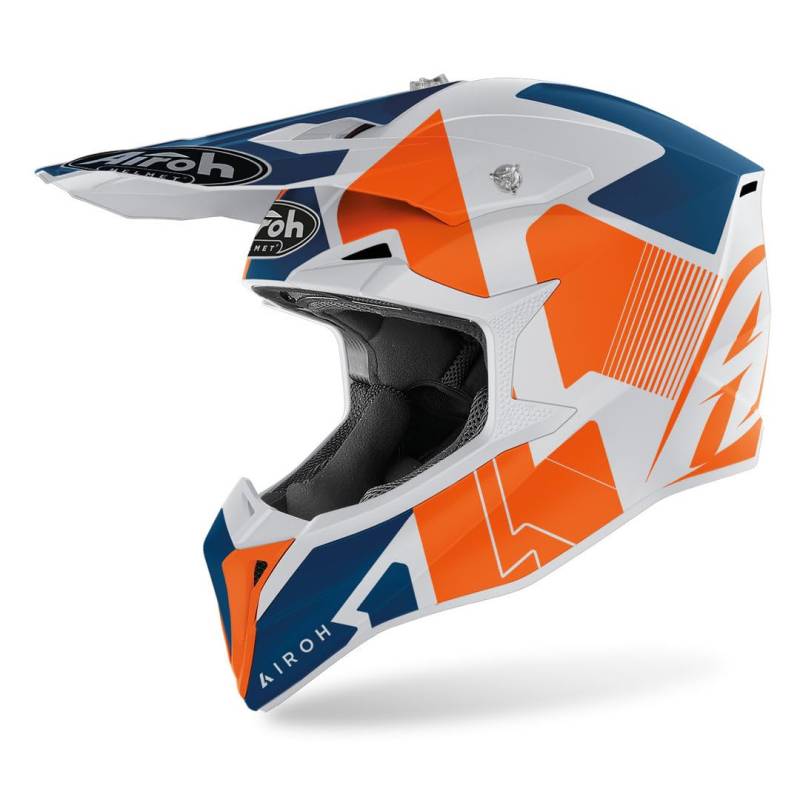 AIROH Helm WRAAP RAZE ORANGE MATT XS von AIROH