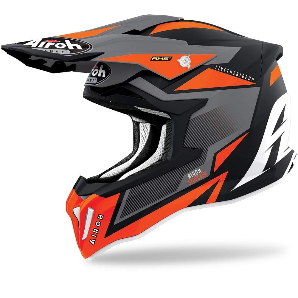 Airoh Helmet Striker Axe Orange Matt L von MOTOTOPGUN