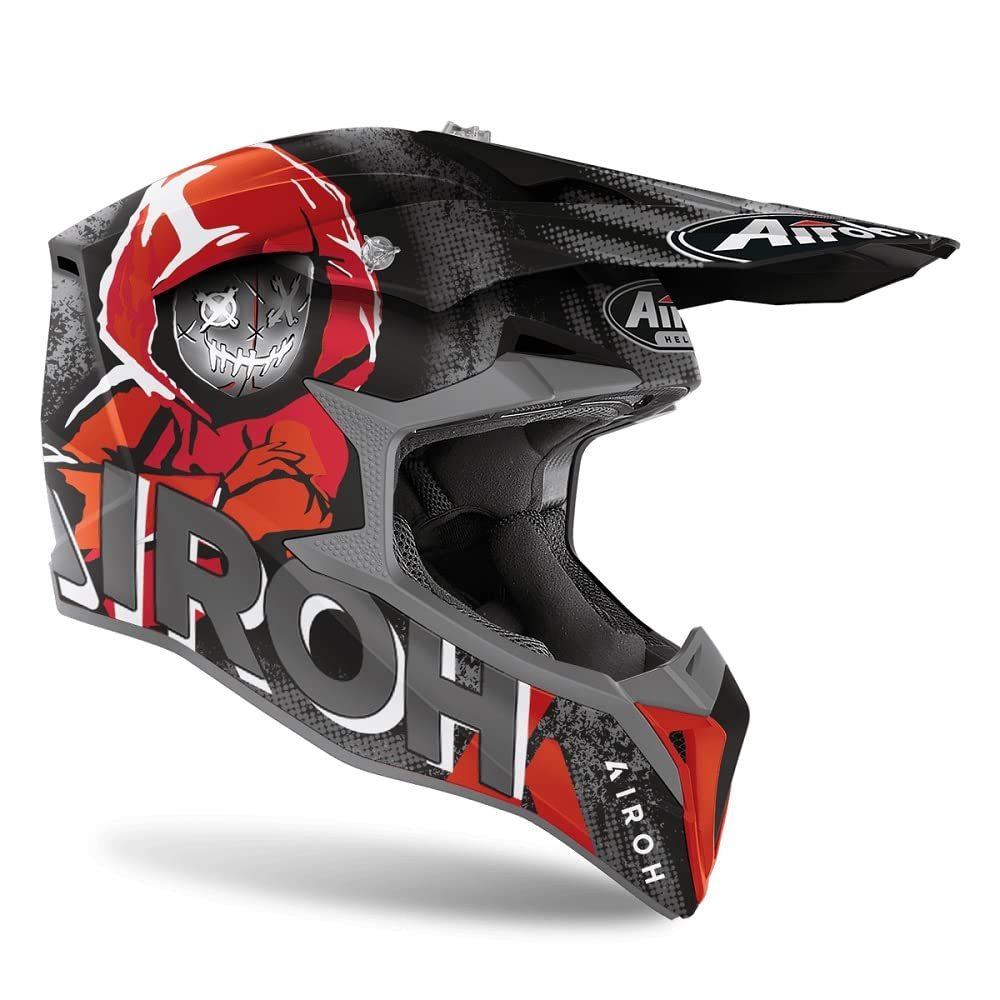 Airoh Helmet Wraap Alien Red Matt von Airoh