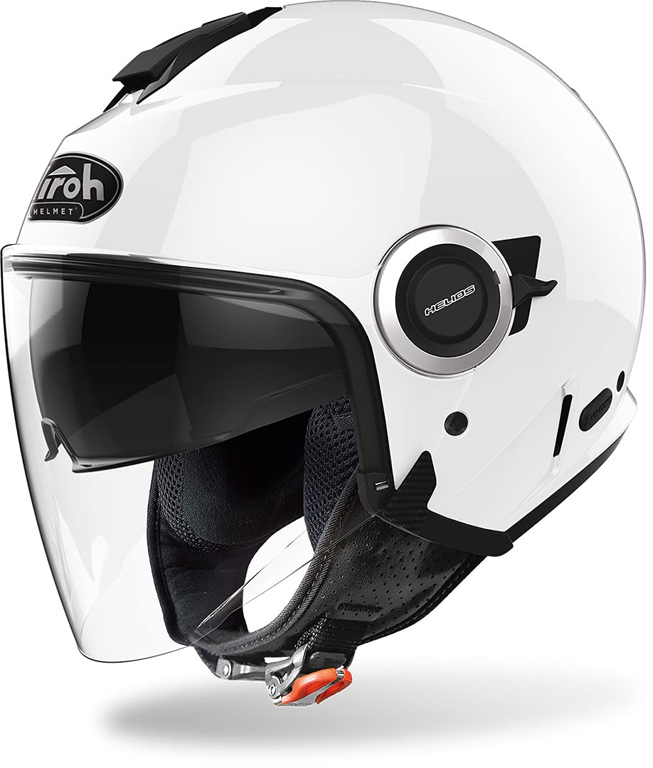 Airoh Herren HE14 Helmet, weiß, L von MOTOTOPGUN