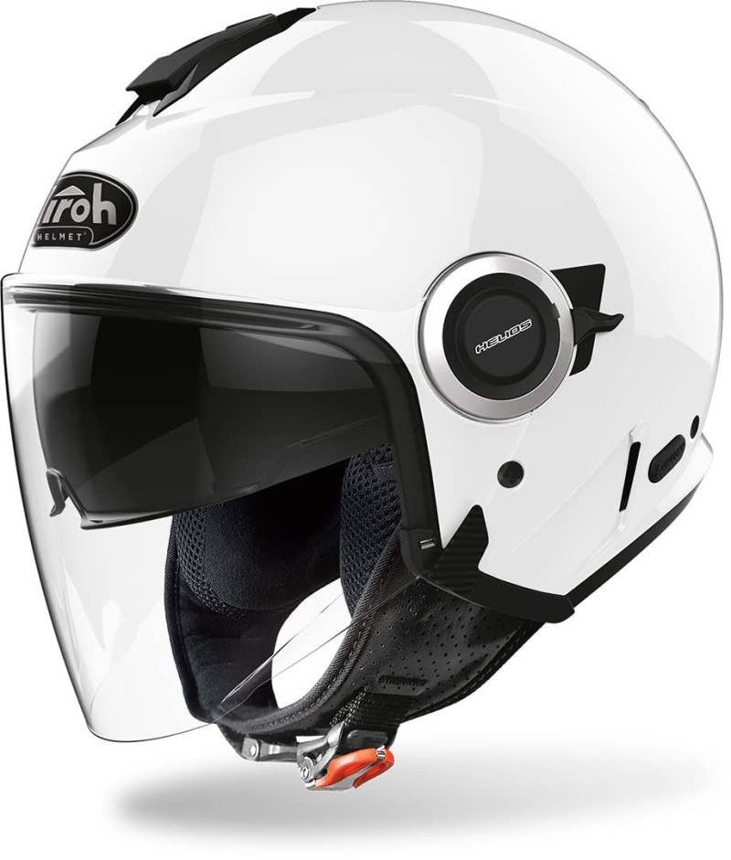 Airoh Herren HE14 Helmet, weiß, MC von MOTOTOPGUN