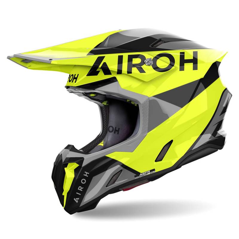 AIROH TWIST 3 KING YELLOW GLOSS XS von AIROH