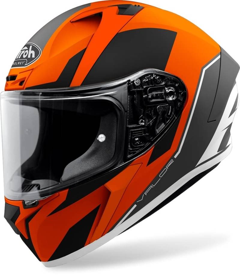 Airoh Valor 8029243319290 Helm, Unisex - Erwachsene, XL, Orange (matt) von MOTOTOPGUN