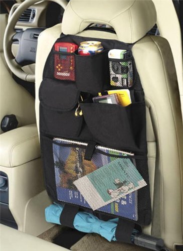 Car Back Seat Organiser Storage Multi Pocket Travel Map Umbrella Toy Tidy by SA von Airstep