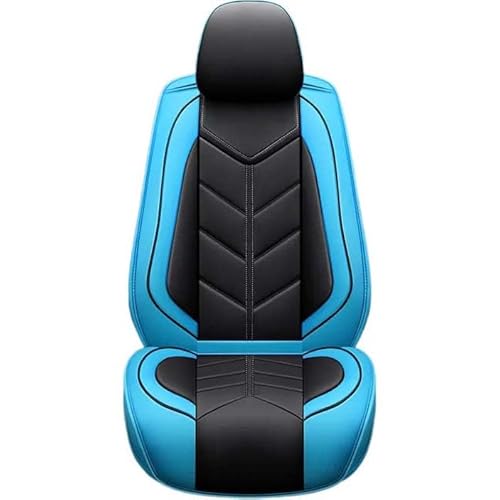 AISAIMOUT Leder Autositzbezüge Sitzschoner Sitzbezüge Schonbezüge für Autositze Sitzauflagen wasserdichte für Fuchs Excelle Sylphy Sagitar Tianlai. X-Trail (Color : Blue-1 Piece, Size : Standard) von Aisaimout