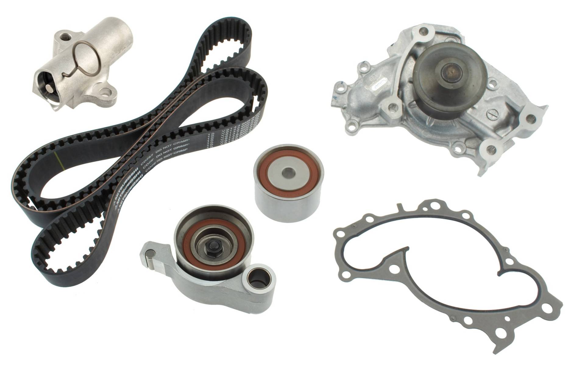 AISIN TKT-026 Motor-Zahnriemensatz mit Wasserpumpe, kompatibel mit Select Lexus ES300, ES330, RX330, RX400h Toyota Camry, Highlander, Sienna, Solara von Aisin