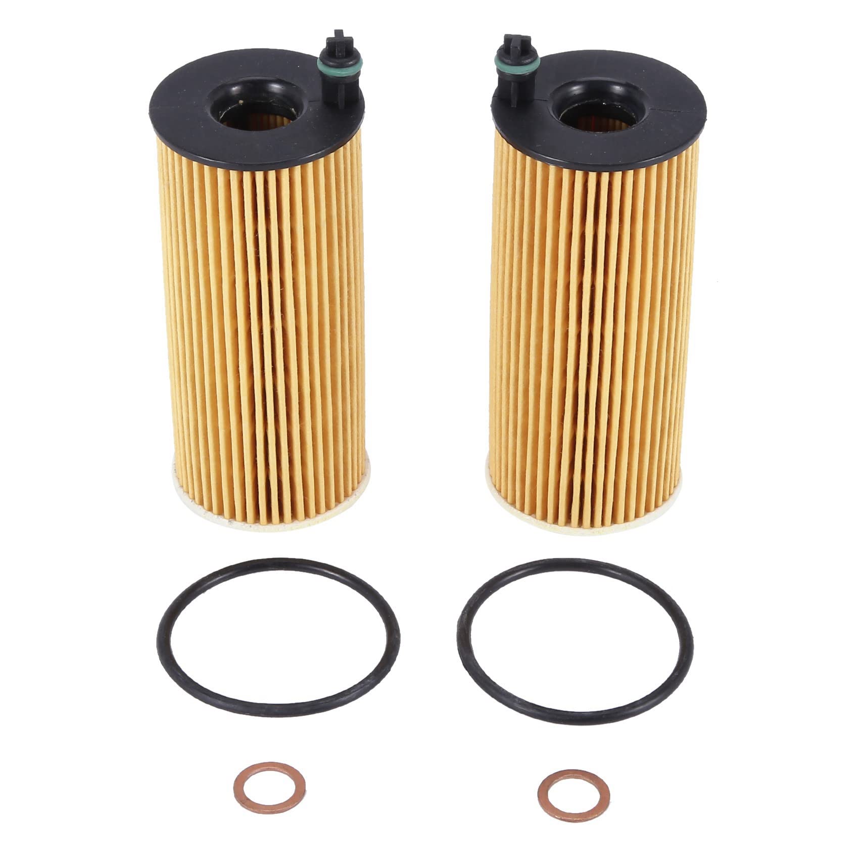 Aiwjeakh 2 StüCke 11428507683 Kraftstoff Filter ÖL Gitter Kraftstoff Filter Elemente Kraftstoff Wasser Abscheider Auto Teile von Aiwjeakh