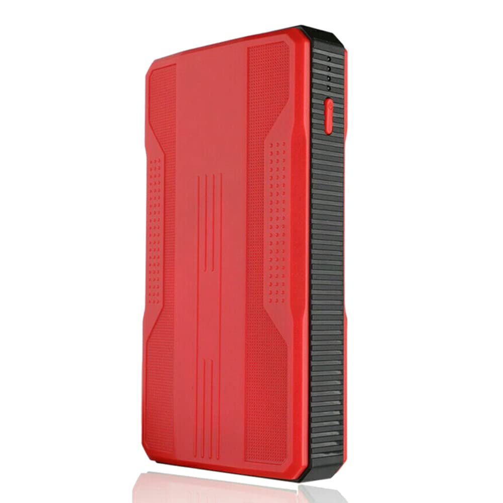 Aiwjeakh Rotes Auto Jump Booster Batterieladegerät Ausrüstung Auto Power Bank Auto Notstrom Tragbare Auto Notstrom von Aiwjeakh