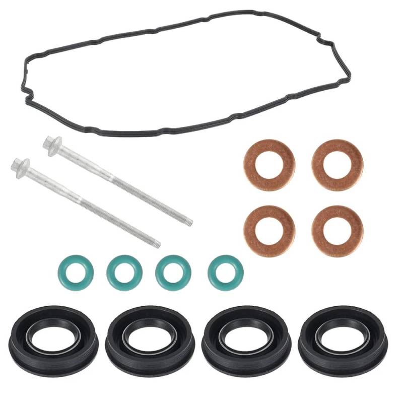 Aiyomi Einspritzdüsen-Dichtungs-Set für Kraftstoff, Benzin-Einspritzdüsen, Dichtung, für Ford Transit MK7 2.2 2.4 3.2 TDCi 6C1Q-6K780-AB von Aiyomi