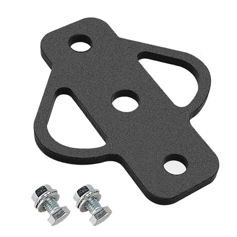 Aizuoni Three Way Trailer Hitch Adapter with Bolt Receiver Hitch, 3-Wege-Anhängerkupplung, Hochleistungs-Dreiwege-Anhängerkupplungsadapter Aus Stahl, Rostfreie Empfängerkupplung Mit 2 Schrauben von Aizuoni