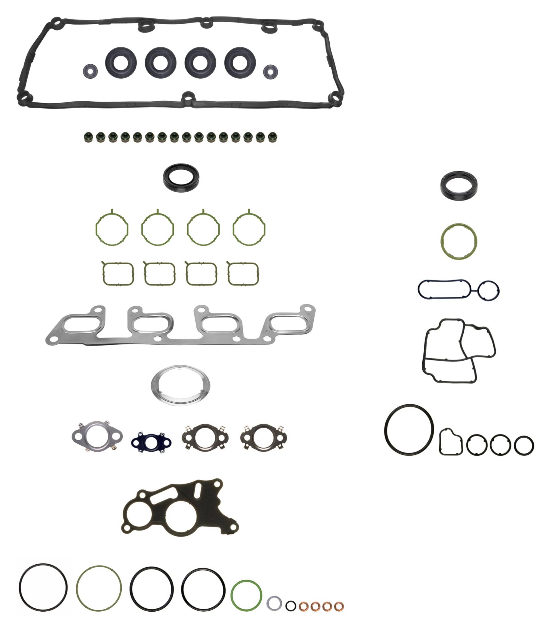 Ajusa 51042100 Dichtungsvollsatz, Motor von Ajusa