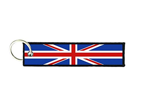 Akachafactory Schlüsselanhänger Flagge Fahne flaggen uk Union Jack Konigreich vereingtes von Akachafactory