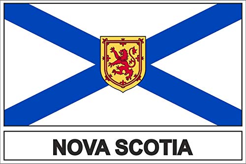 Akachafactory Sticker Aufkleber Flaggen Flagge Fahne nova Scotia von Akachafactory