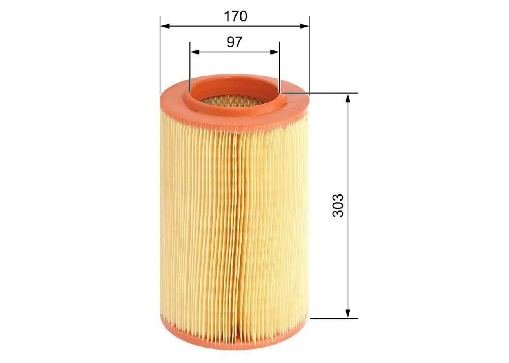 A-LX 813 - OE 4591V001 Luftfilter für Fortwo (450), Fortwo Cabrio (450), City-Coupe (450), Cabrio (450) von Akhan