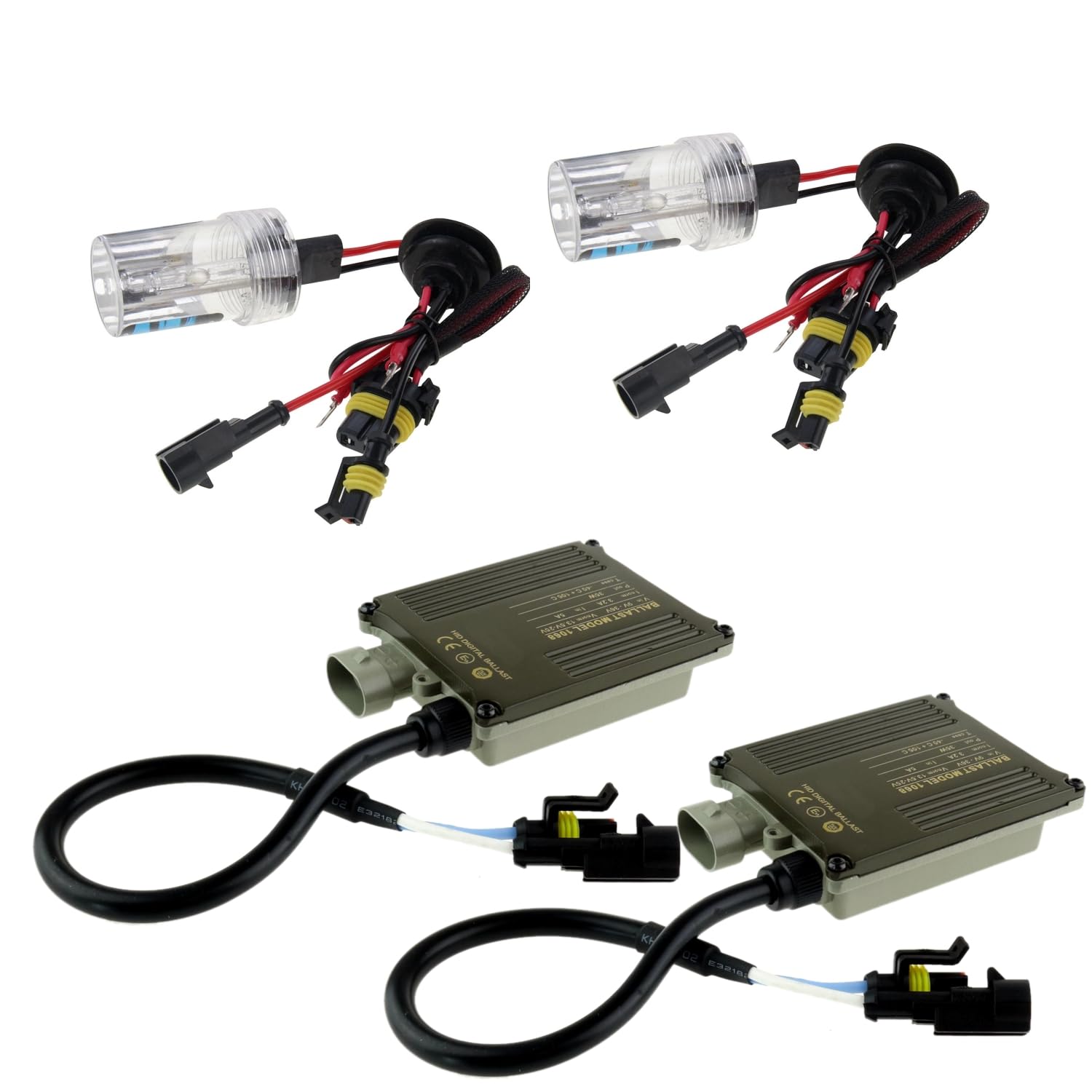 Digital 12V CANBUS Xenon Kit Nachrüstsatz H3 6000 Kelvin von Akhan