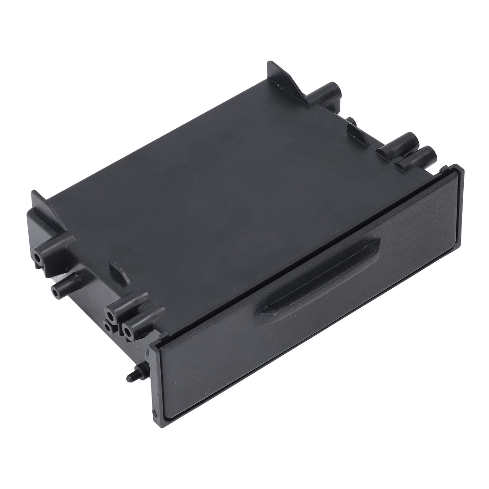 1DIN Autoradio-Aufbewahrungsbox Multi-Anwendung ABS Schwarz Inner Organizer Ersatz für von Akozon