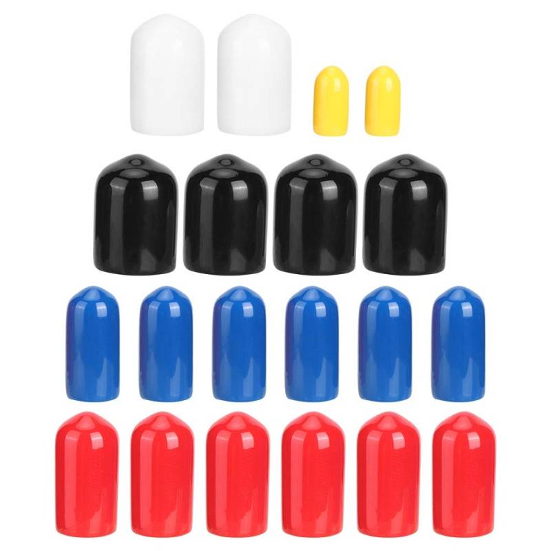 20 PCS PVC Vakuumleitungskappe Kit für -Motorzubehör -Zubehör Sortierte Größen von Akozon