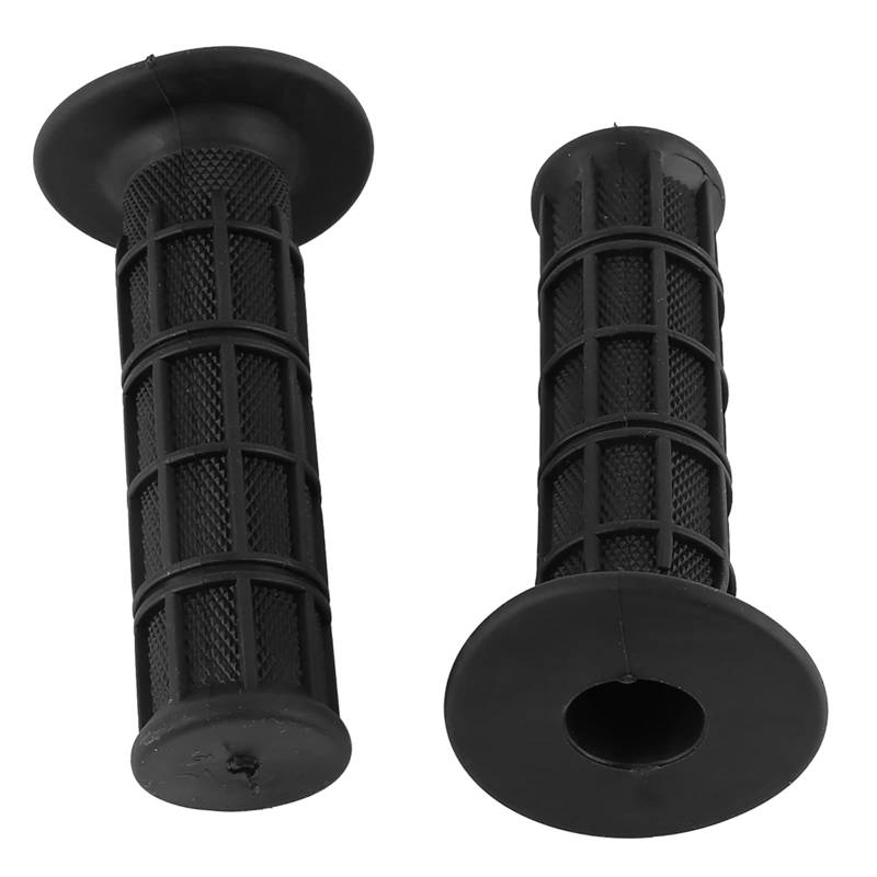 22mm 7/8"Gummi Motorrad Lenker Handgriffe Neue Schwarz 1 para für Dirt Bike(Schwarz) von Akozon