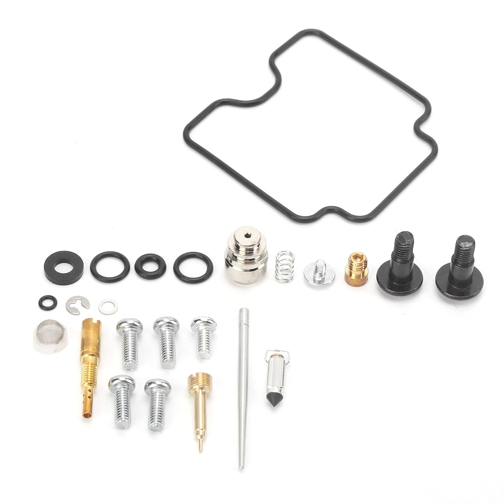 Akozon Vergaser Reparatursatz, 4 Sätze Vergaser-Umbausatz Reparatursatz Vergaser Fix Kit Überholung Vergaser Reparatur Umbausatz für Suzuki GSX600F Katana 1998-2006 von Akozon