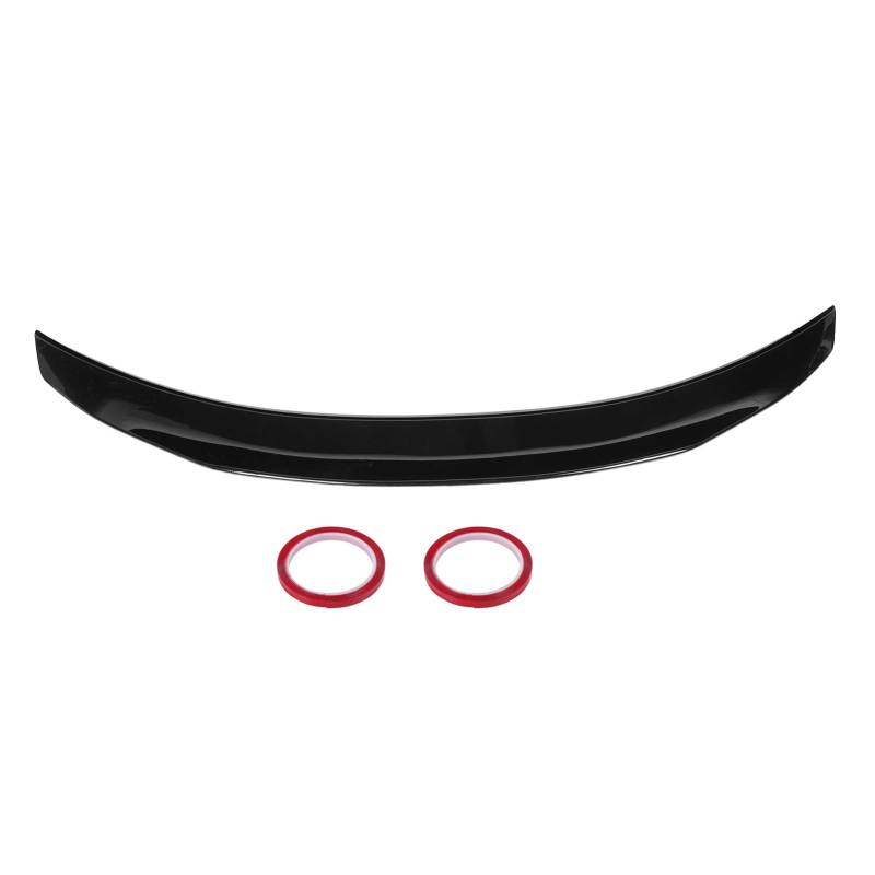 ABS Heckspoiler Spoiler Lip Kit Hochglanzschwarz PSM Entenschnabel Heckkofferdeckel Spoiler Wing Kit für C-Klasse W205 2015 2016 2017 2018 2019 2020 von Akozon