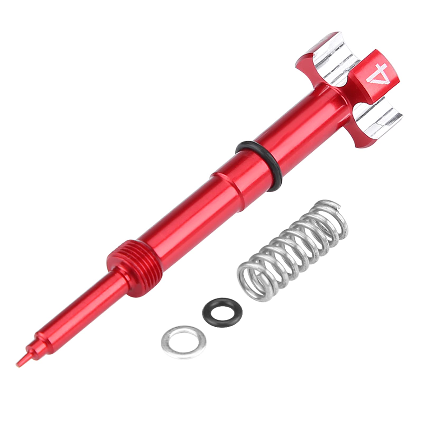 AUTO Vis de mélange, vis de mélange de carburant Air pour carburateur FCR FCR-MX(rouge) 2004 crf250r air screw vis de richesse carburateur fcr+vis richesse mikuni vis de richesse carburateur fcr sc von Akozon