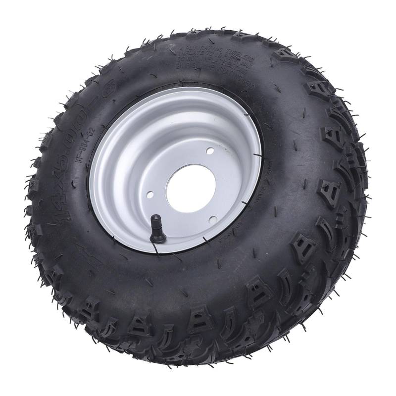 Akozon 14x5.00-6 Tubeless-Reifen mit Hoher Leistung für ATV-UTV-Wagen-Offroad-Abenteuer von Akozon