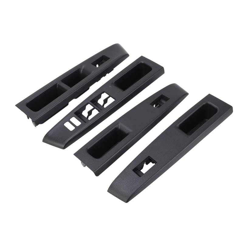 Akozon 4PCS Vordere Armlehne Obere Panel 74272 52220 C0 Rechtslenker Fensterheber Schalter Abdeckung Panel für Vitz 2010 zu 2014 von Akozon