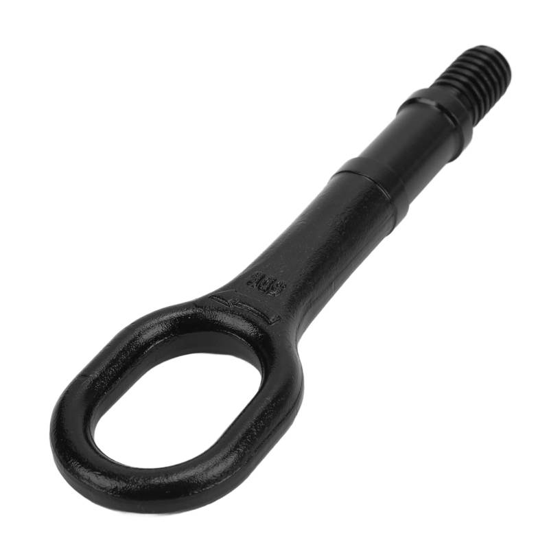 Akozon Abschlepphaken, Schwarz Auto Abschlepphaken 1T0 805 615 A ​​Heavy Duty Abschleppöse Haken Stoßstange Anhänger Ring Ersatz für R32 Rabbit Eos CC von Akozon