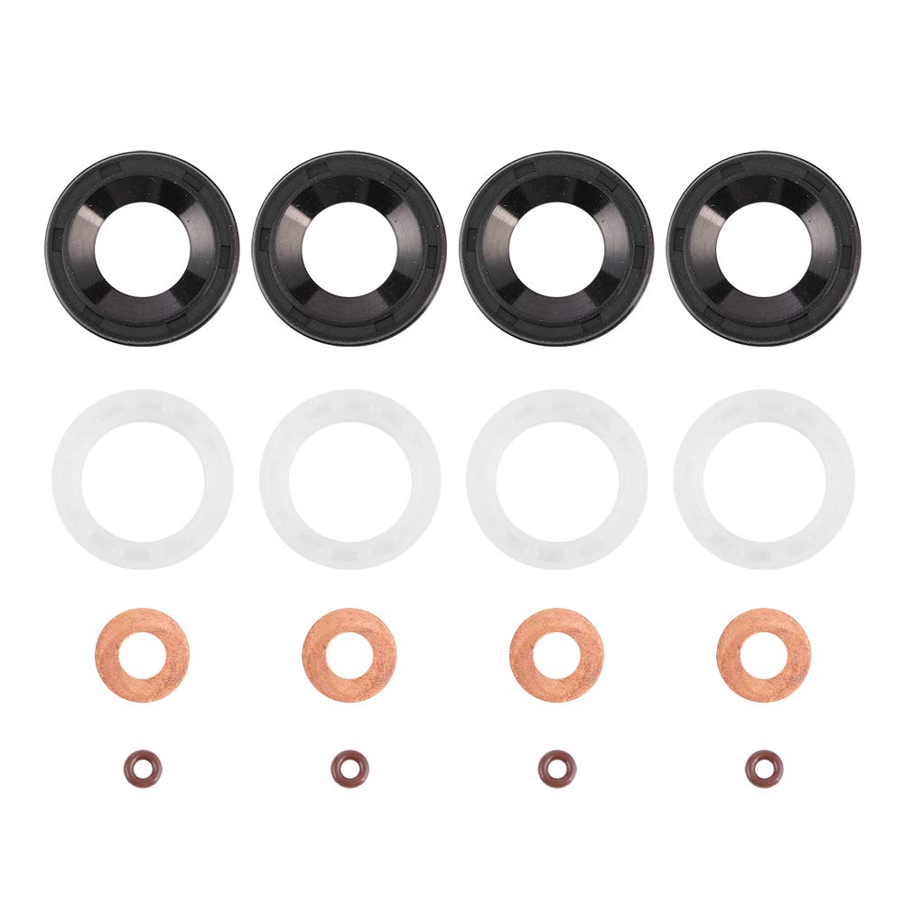 Akozon Injector Seals Washer Kit Passend für C- Fiesta 1233683 198185 von Akozon