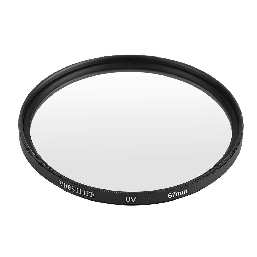 Akozon Kameraobjektiv, Univesal Ultra Slim UV-Filter Schutzfilter für DSLR-Kameras 58 Mm für(67mm) von Akozon