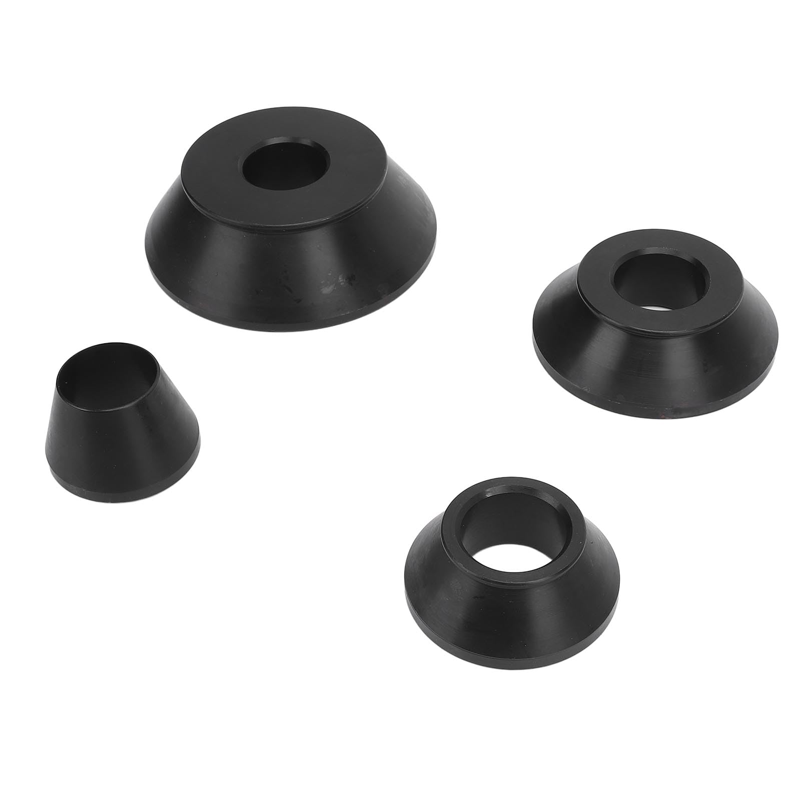 Akozon Rad Balancer Cone Kit Metall Hochstärke Verbesserung der Fahrsicherheit für 38 -mm -Wellen -SUV -LKW mit Hublöchern Schwarz von Akozon