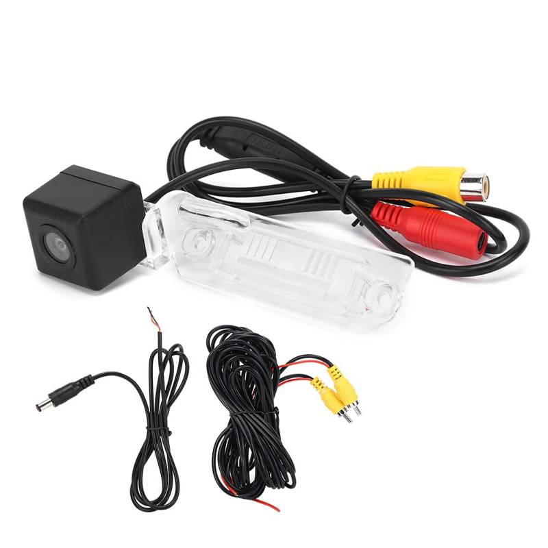 Akozon Rückfahrmonitor, ABS 170 Grad Rückfahrkamera Ip67 Wasserdichte Rückfahrkamera Backup Cam Auto Dvr Parküberwachung Auto Rückfahrsystem Nachtsicht Parksystem Monitor von Akozon