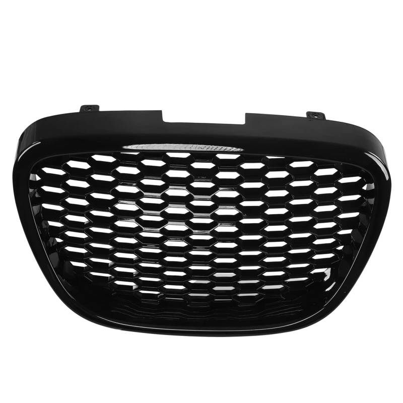 Akozon Stoßstangengrill, 1133007 Frontgrill, Glänzend Schwarz, Hitzebeständiger Stoßfängergitter, Ersatz für Seat Altea Toledo von Akozon