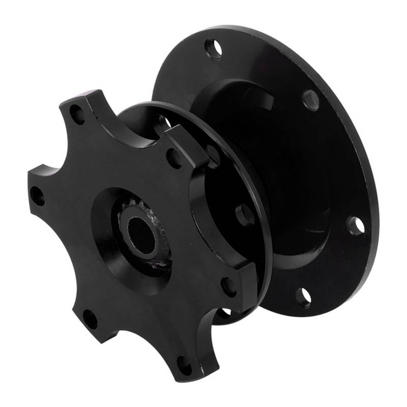 Akozon Universal 6 Loch Lenkrad Schnellfreisetzungs -Kit - CNC -Alloy -Hub -Adapter für die Reparatur von Rennwagen - Anti -Diebstahl -Design, Einfach Installieren und Entfernen von Akozon