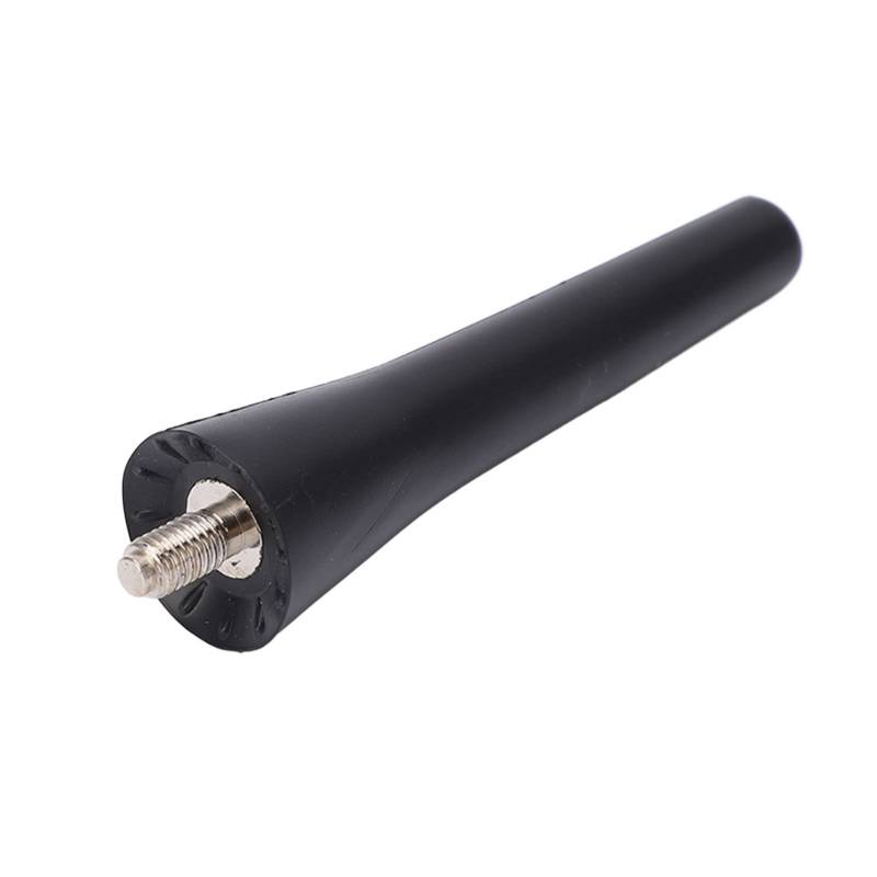 Automatische Kurze Antenne, 6561N3 6,7 CM Kurzer Autoantennenmast Länge ABS Schwarz Ersatz für 107 108 206 207 307 308 407 von Akozon