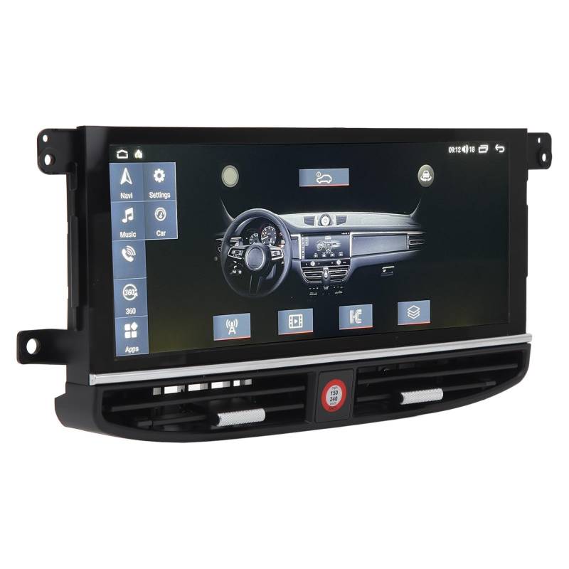 Autoradio, Auto-Multimedia-Receiver Drahtlose Carplay-Unterstützung mit 12,3-Zoll-Touchscreen 360-Grad-Panoramabild für 970 LHD (6+128G) von Akozon