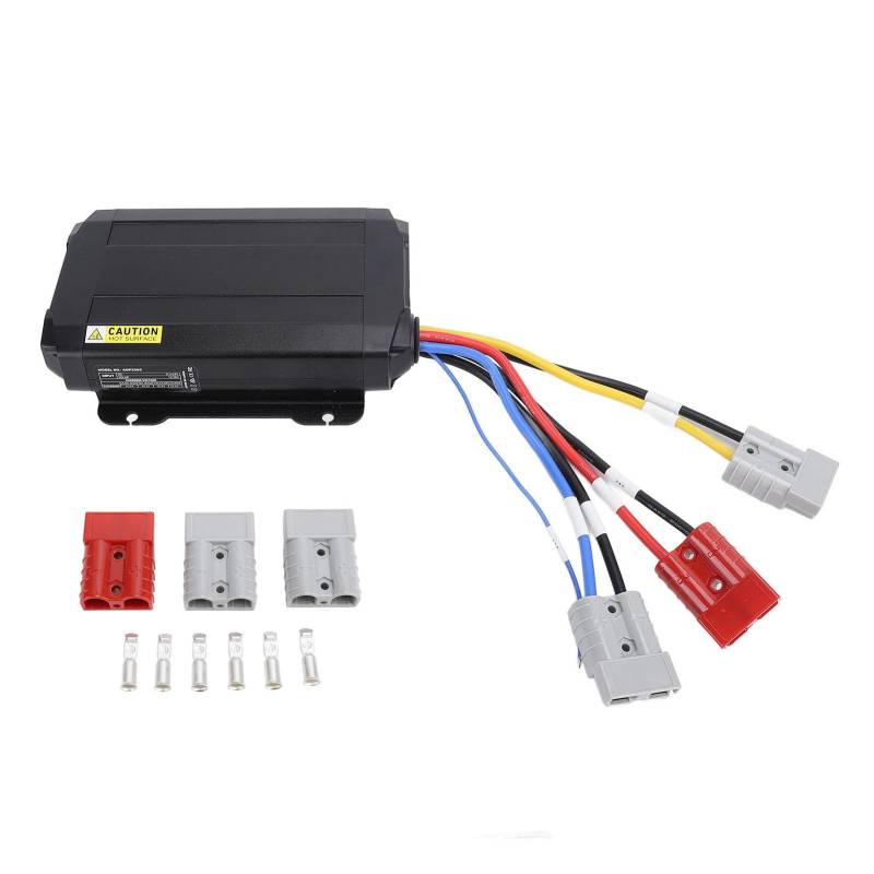 DC Dual Input Battery Ladegerät MPPT 12V 40A Smart Solar Alternator Marine RV Car Ladegerät von Akozon