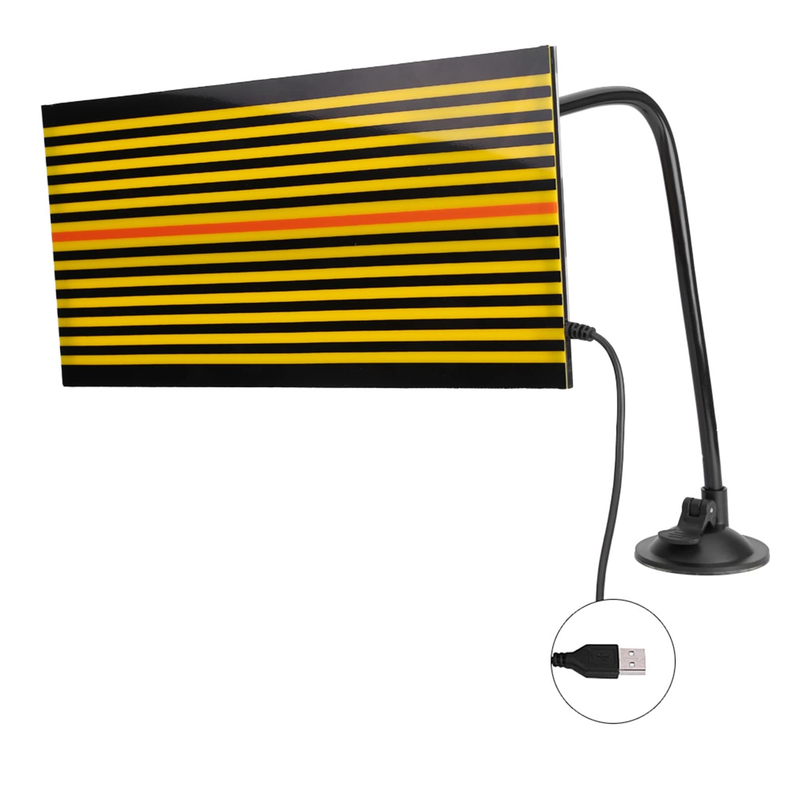 Dellenentfernungswerkzeuge + lackfreies Reparaturwerkzeug Überprüfung Reflektor Line Board mit LED-Licht und USB, R für PDR-Reflektorplatte von Akozon