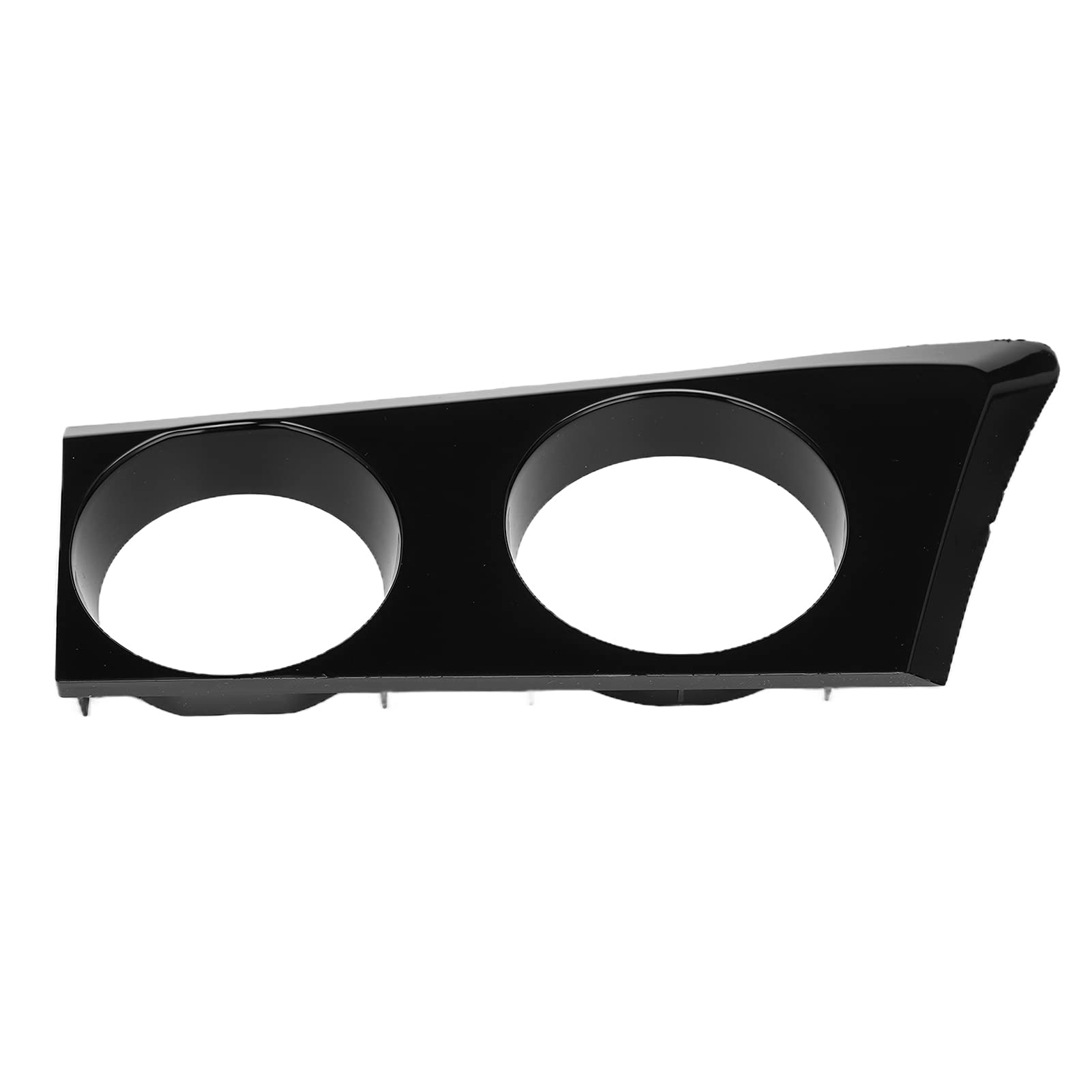 Akozon Getränkehalter, Auto Getränkehalter Abdeckung, Vorn Mittelkonsole Getränkehalter Mittelkonsole Becherhalter für E81 E82 E87 E88 1er 120i 2004-2011(Helles Schwarz) von Akozon