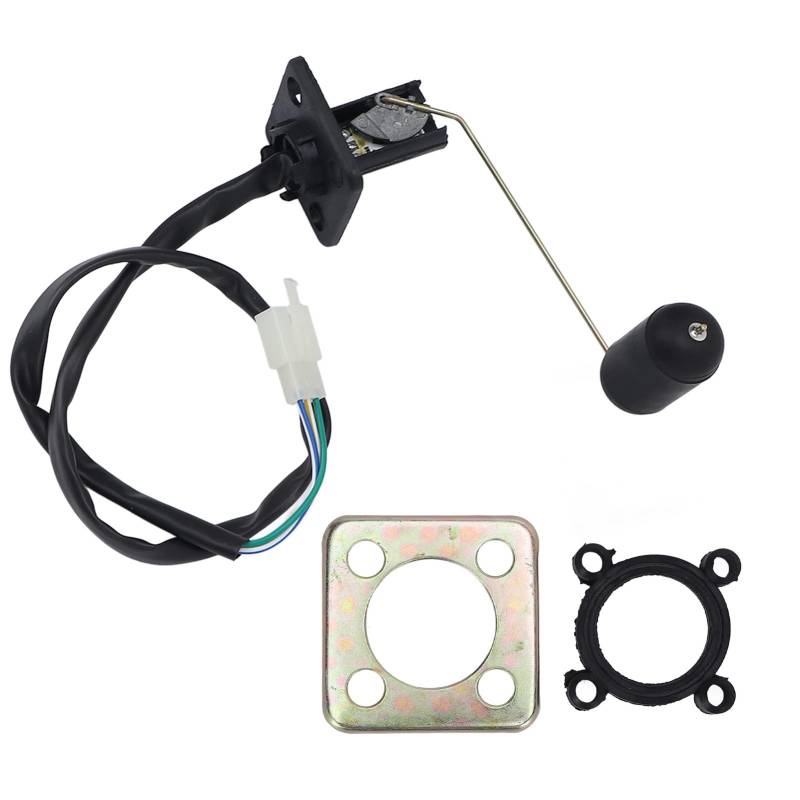 Kraftstoffstandsensor, Tank Heizölstand Schwimmer Sensor Universal Scooter Moped Dirt Bike Tankfüllstandssensor ATV-Teile Ersatz für RSZ 125 ZY 125 von Akozon