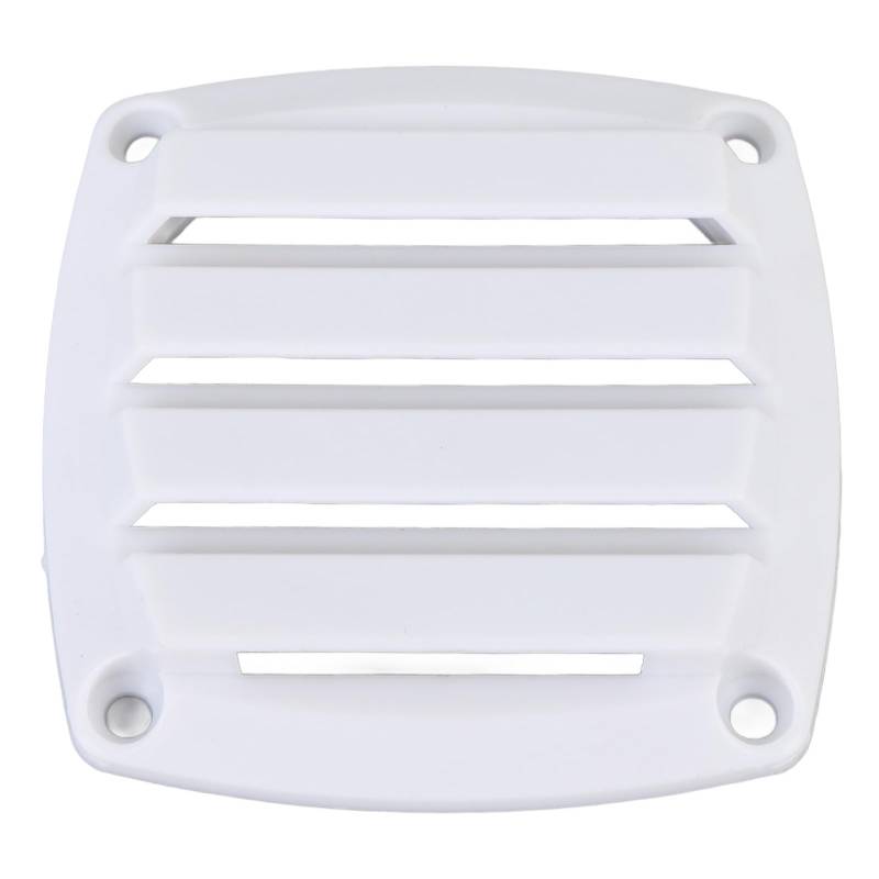 Louvre Plastic Thru Vent 3-Zoll-Marine-Bootsentlüftung Einfache Installation Optimaler Luftstrom RV-Boote (WHITE) von Akozon