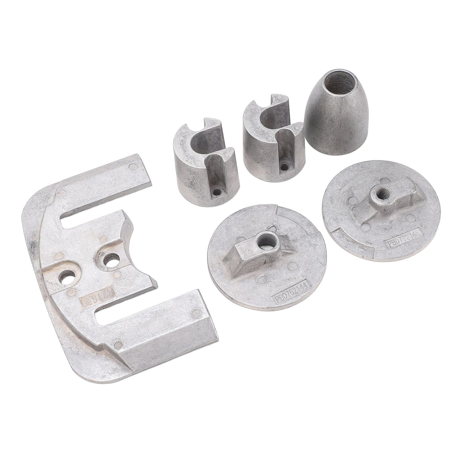 Marine-Aluminium-Anoden-Kit, Hochfester Bravo III Z-Antrieb, Boot-Anoden-Kit, Ersatz, Robustes Aluminiummaterial von Akozon