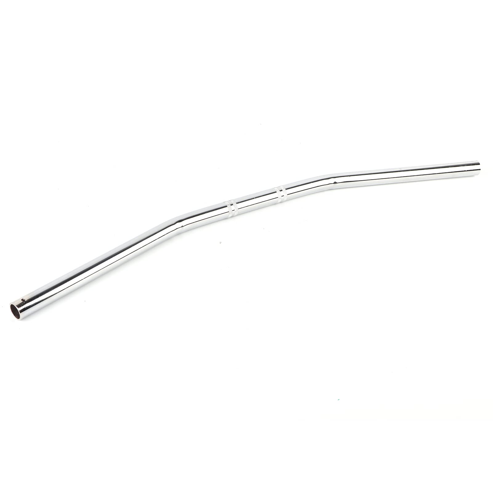 Motorrad Lenker, 7/8 Zoll 22 MM Schwarz Silber Motorrad Bend Lenker Drag Straight Bar(Silber) von Akozon