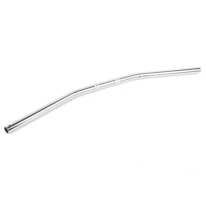 Motorrad Lenker, 7/8 Zoll 22 MM Schwarz Silber Motorrad Bend Lenker Drag Straight Bar(Silber) von Akozon