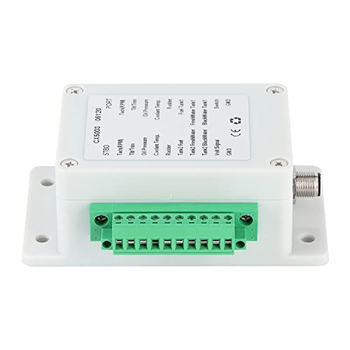 Nmea 2000 Converter, Akozon 9-32V DC Konverterbox Boot NMEA2000 Konverter Konvertieren Sie das Sensorsignal in NMEA2000 IP67 Wasserdicht für Bootsyacht von Akozon