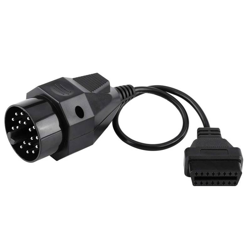 OBD2-Adapterkabel, 20-poliges bis 16-poliges OBD2-Adapter-Anschlussscannerkabel für E36 E38 E39 E46 E53 X5 Z3 von Akozon