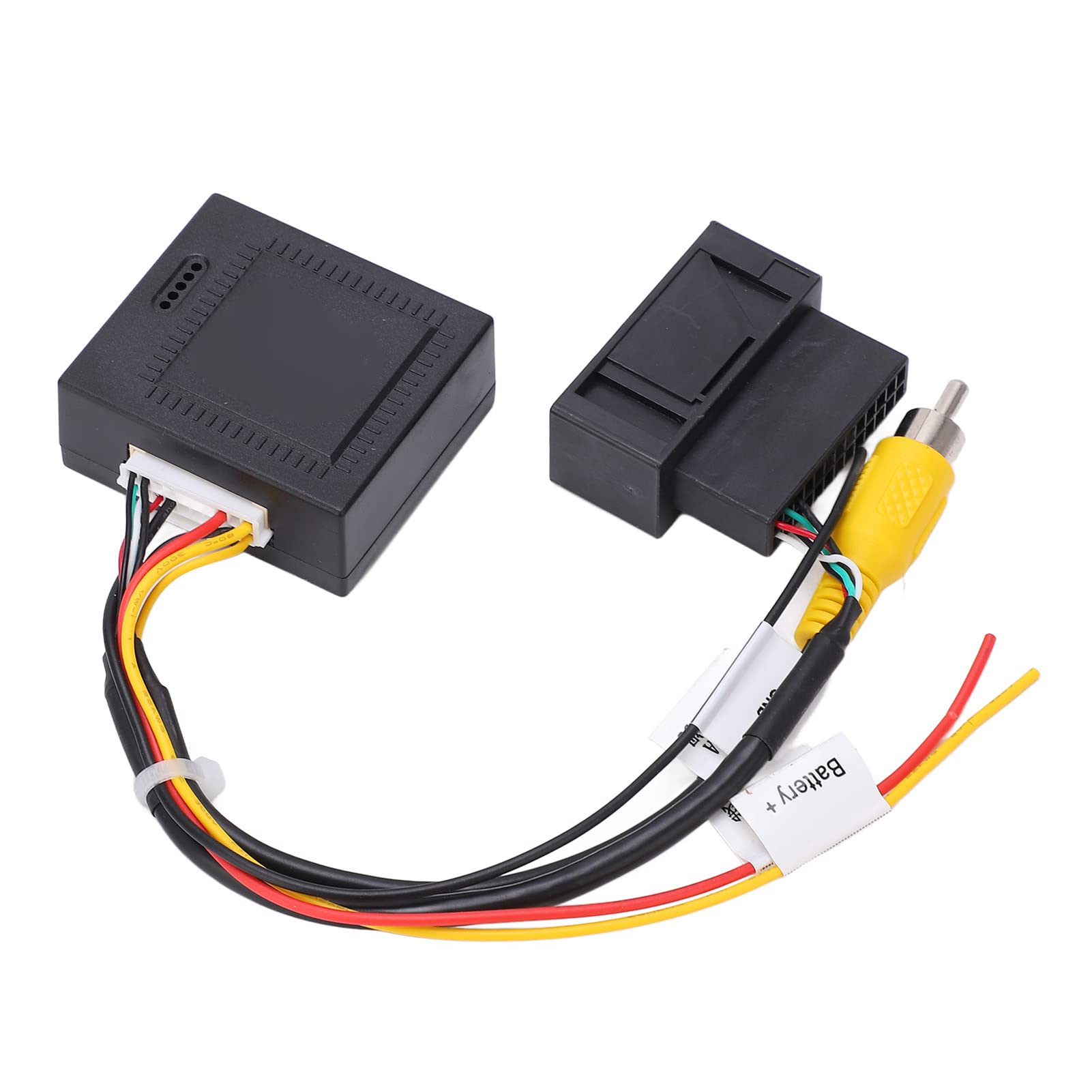 Akozon RGB-zu-AV-Konverter, 12V 5W Cinch-AV-Audiokabel-Adapter Decoder-Box-Adapter für -Ersatzkamerateile von Akozon