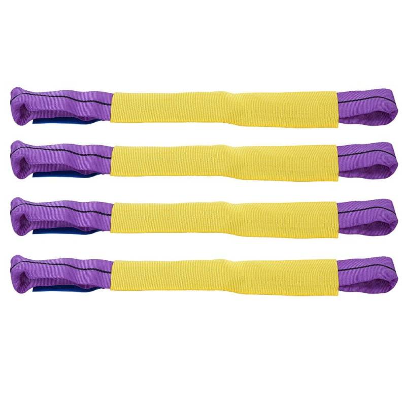 Sangles d'arrimage Heavy Duty 4pcs Roue en Alliage de récupération Fixation Lien Sangles Remorque Transporteur Jaune/Violetsangle Roue Voiture Sangle Roue Voiture Sangle de Roue+ Sangle sa von Akozon