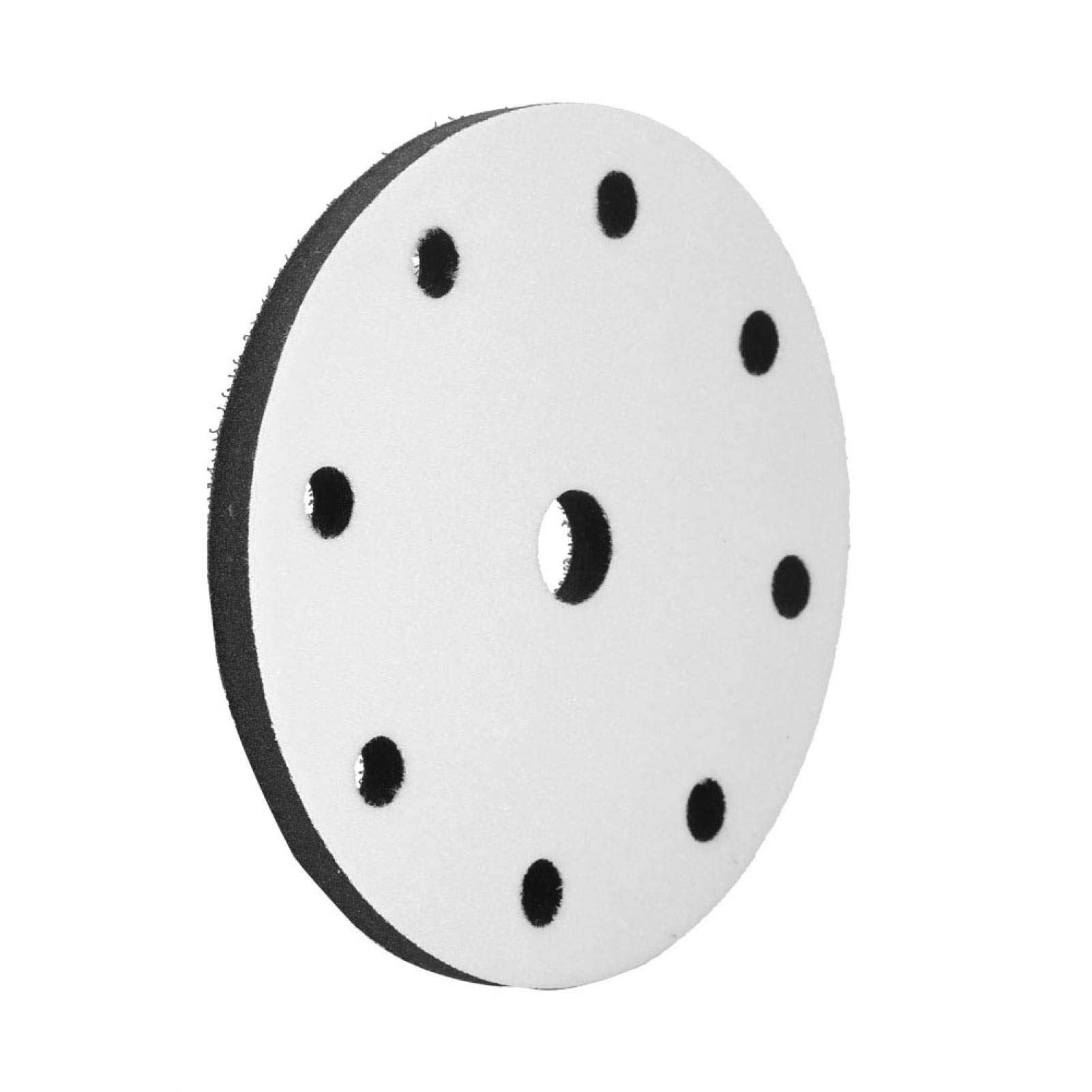 Schleifen Soft Pad, Akozon 150mm Softauflage Weicher Puffer Schwamm Schnittstellen Kissen Pad für Schleifteller/Polierteller und Klett Schleifpapier(9 Holes) von Akozon