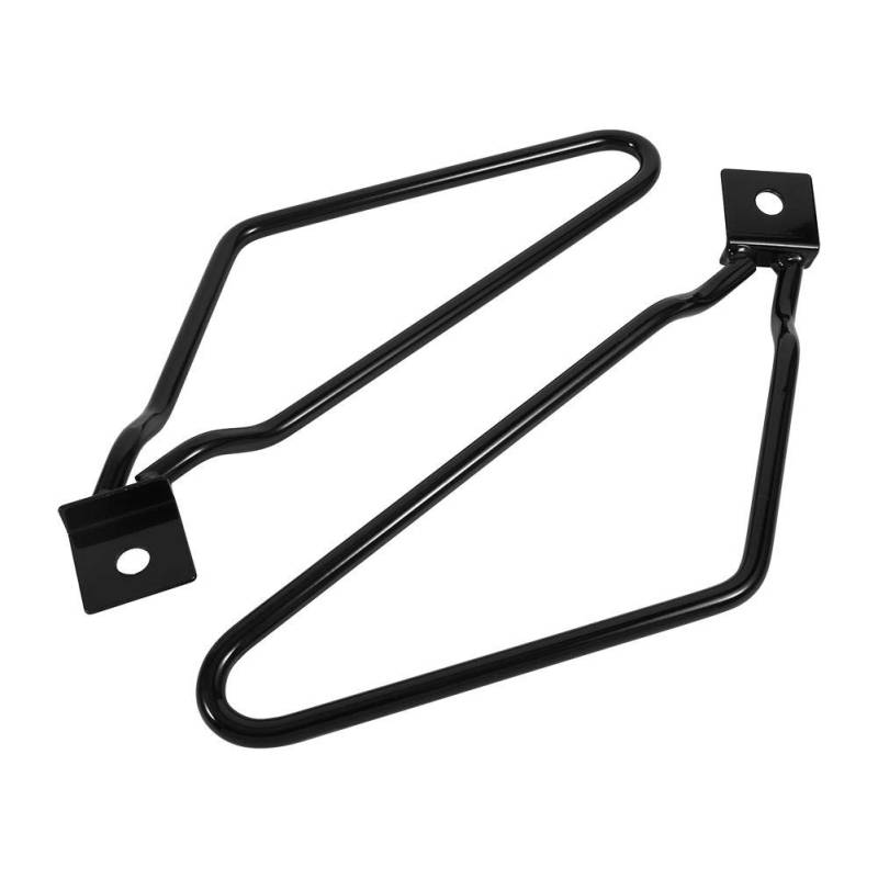 2X Motorrad Satteltaschenhalter Chrom, Motorrad Satteltasche, Akozon Motorrad Satteltaschen Halterungen, 2X Halterung für Motorrad Satteltaschen,Satteltaschen Motorrad Satteltaschenhalter Lenkerh von Akozon